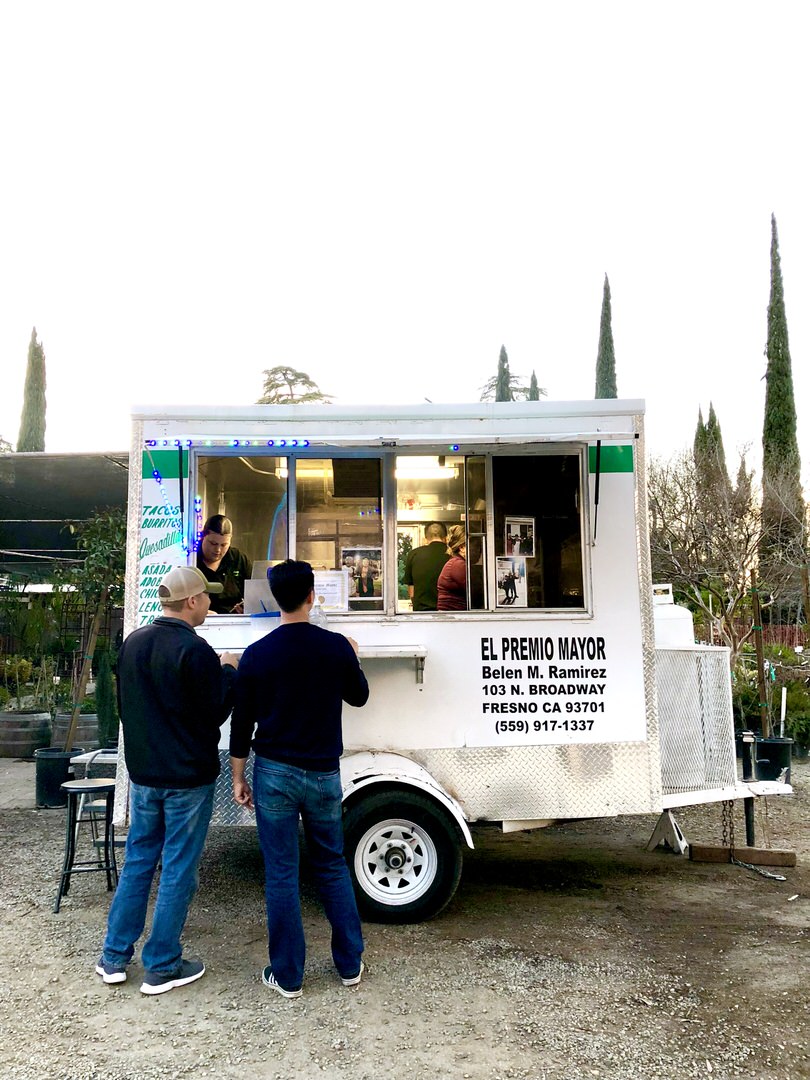 fresno knows tacos el premio mayor taco truck at gazebo gardens in fresno