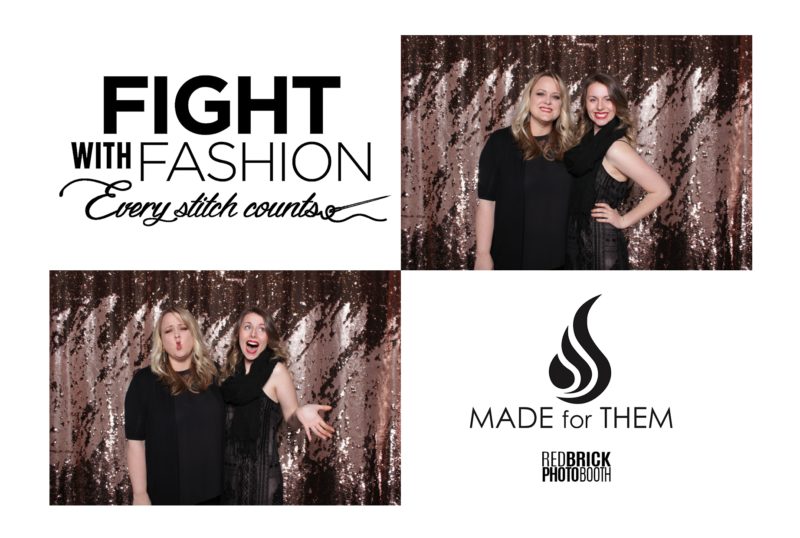 ladies in fresno photo booth at made for them fight with fashion